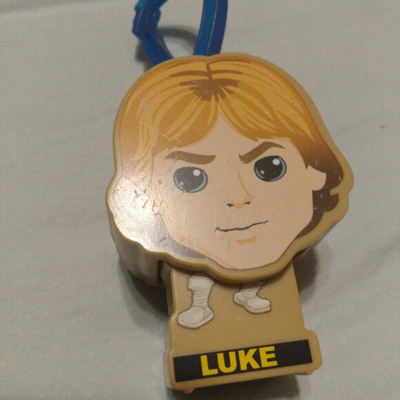 Star wars Luke Skywalker McDonald's backpack clip toy figure - Picture 7 of 9